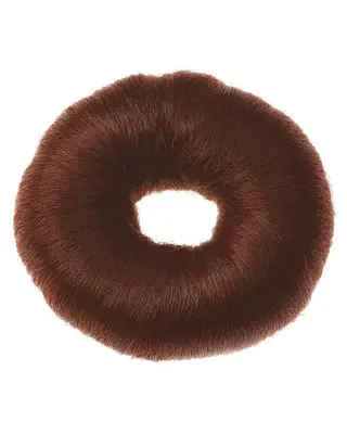 Produktfoto för Sibel Hair Donut Ø8cm Rød/Brun Ref. 0910832-45
