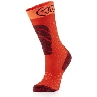 Produktfoto för Sidas Ski Merino Jr Socks Röd RÖD 27-30