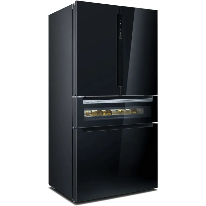 Bild 2 för Siemens KF96RSBEA iQ700 French Door kyl/frys, svart
