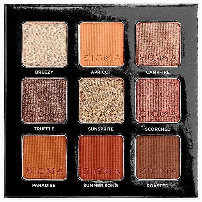 Bild 1 för Sigma Beauty Fiery Eyeshadow Palette
