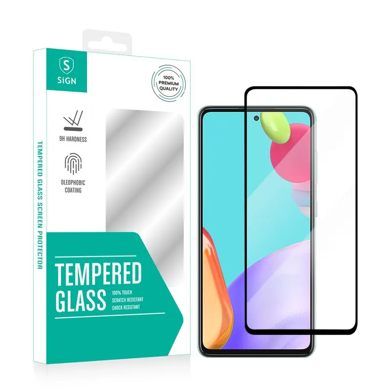 Alternativ bild 0 för SiGN 2.5D Skärmskydd i Härdat Glas för Galaxy A52 5G & A52s 5G