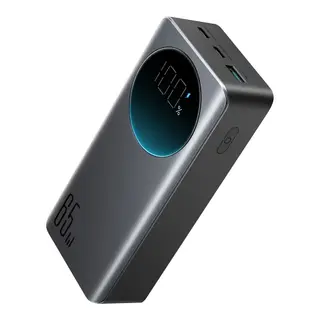 Produktfoto för SiGN 65W 30000mAh Snabbladdning Powerbank LED-skärm PD QC för telefon och bärbar dator - Svart