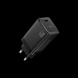 Produktfoto för SiGN 65W Laddare, USB-C PD, Snabbladdning, MacBook Air, iPhone m.fl. - Svart