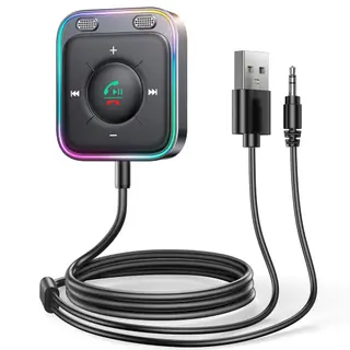 Produktfoto för SiGN Aux Bluetooth Ljudadapter för Bil - Svart