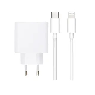 Produktfoto för SiGN Extrem Snabbladdare för iPhone, USB-C till Lightning, MFI, 2m