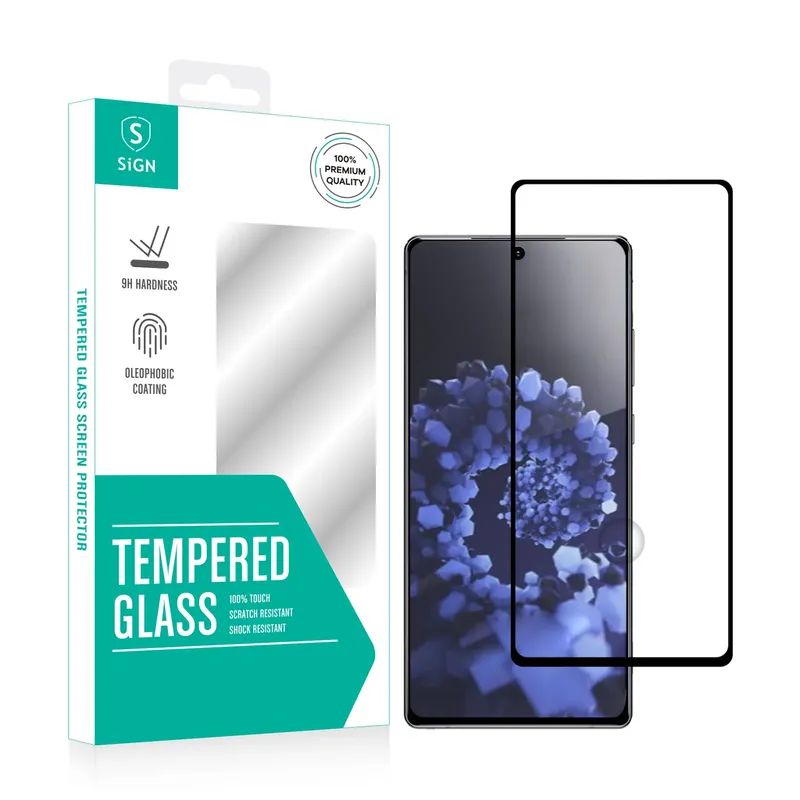 Alternativ bild 0 för SiGN Heltäckande Skärmskydd i Härdat Glas för Samsung Galaxy S22 Plus 5G