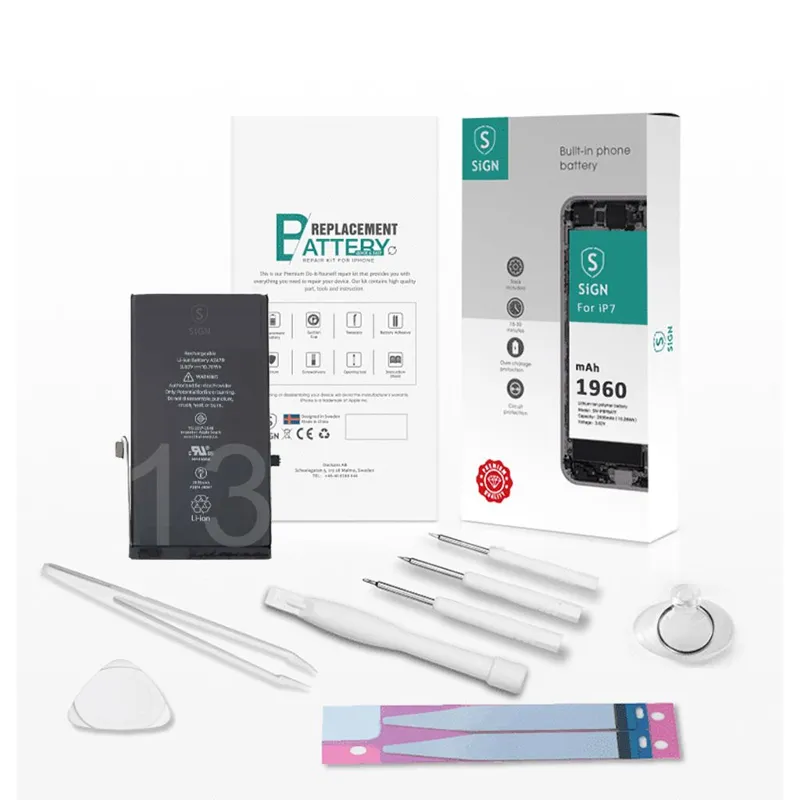 Alternativ bild 0 för SiGN Komplett Kit för Batteribyte - iPhone 13