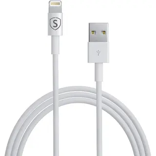 Produktfoto för SiGN Lightning-kabel till iPhone / iPad, 2.4A, 12W, MFi-certifierad - 2m