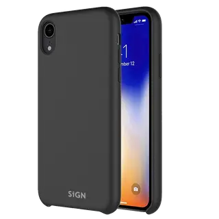 Produktfoto för SiGN Liquid Silicone Case för iPhone X & XS - Svart