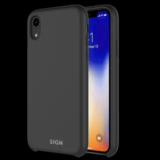 Produktfoto för SiGN Liquid Silicone Case för iPhone X & XS - Svart