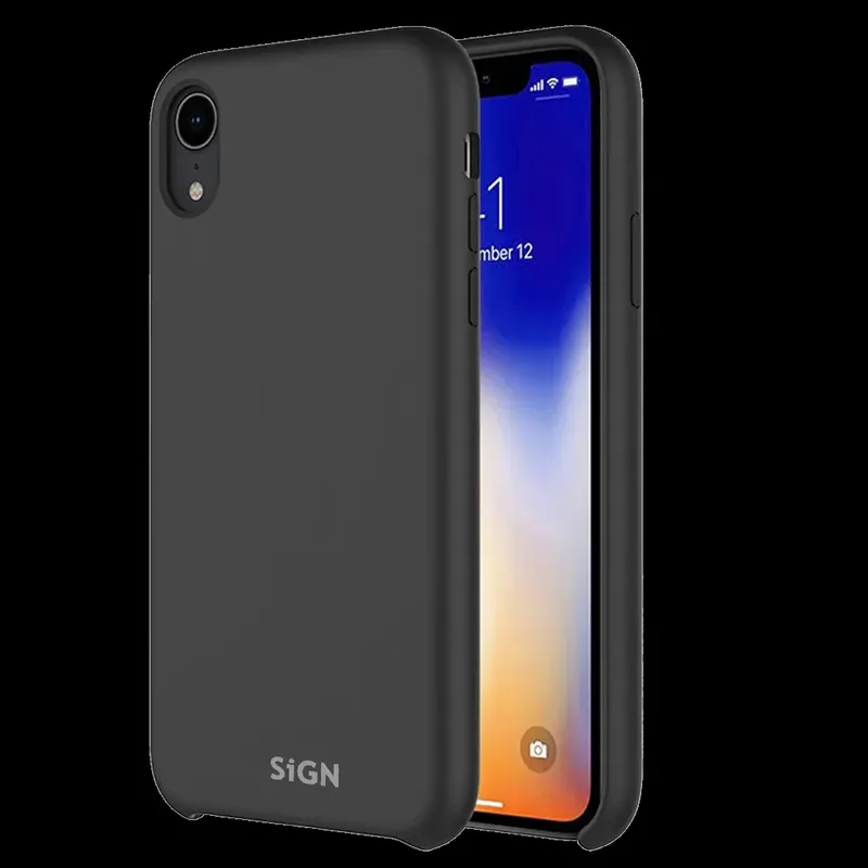 Alternativ bild 0 för SiGN Liquid Silicone Case för iPhone X & XS - Svart