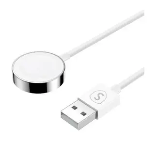 Produktfoto för SiGN Magnetisk Laddare för Apple Watch, 2.5W, 3A, 1.2m - Vit