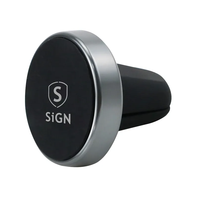 Alternativ bild 0 för SiGN Magnetisk Mobilhållare Bil Universal - Silver