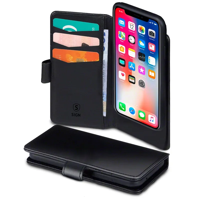 Alternativ bild 0 för SiGN Plånboksfodral 2-in-1 för iPhone 11 Pro Max - Svart