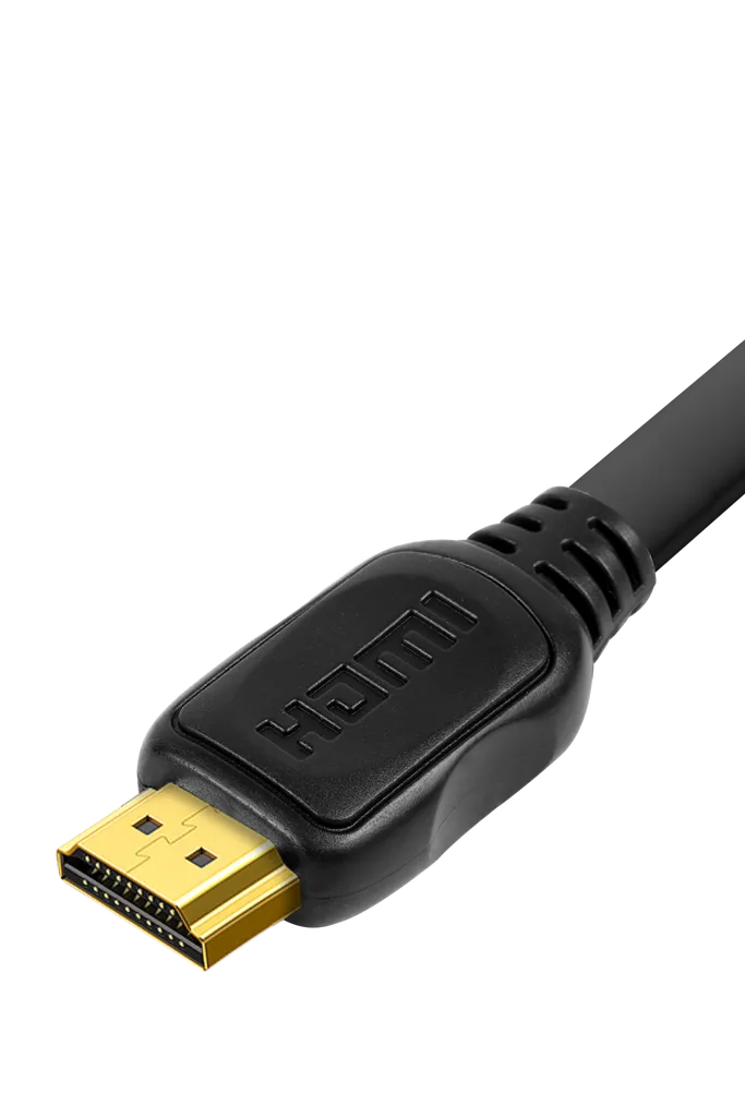Alternativ bild 0 för SiGN Platt HDMI till HDMI Kabel 4K, 2m - Svart