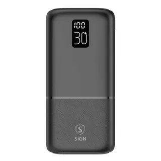 Produktfoto för SiGN Powerbank 30.000mAh USB-C & USB-A