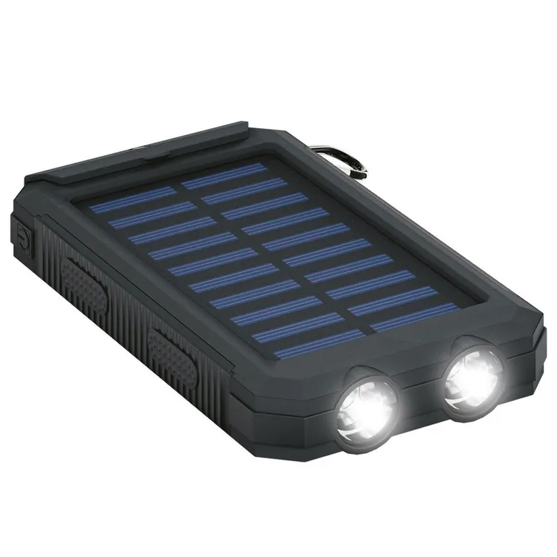 Alternativ bild 0 för SiGN Powerbank med Solceller, 8000mAh - Svart