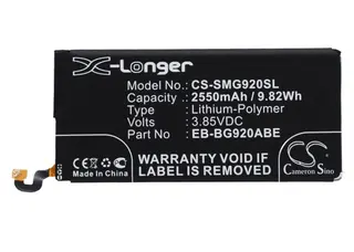 Produktfoto för SiGN Samsung Galaxy S6 Batteri