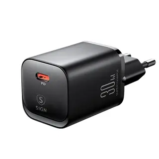 Produktfoto för SiGN Single-Port Snabbladdare, 30W - Svart