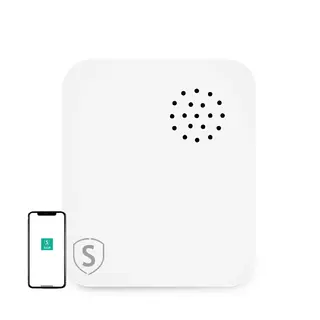 Produktfoto för SiGN Smart Home WiFi Vibrationsensor - Vit