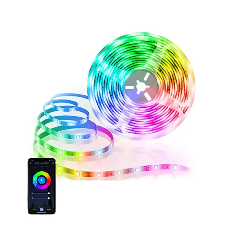 Alternativ bild 0 för SiGN Smart WiFi RGB LED-Slinga, 5m