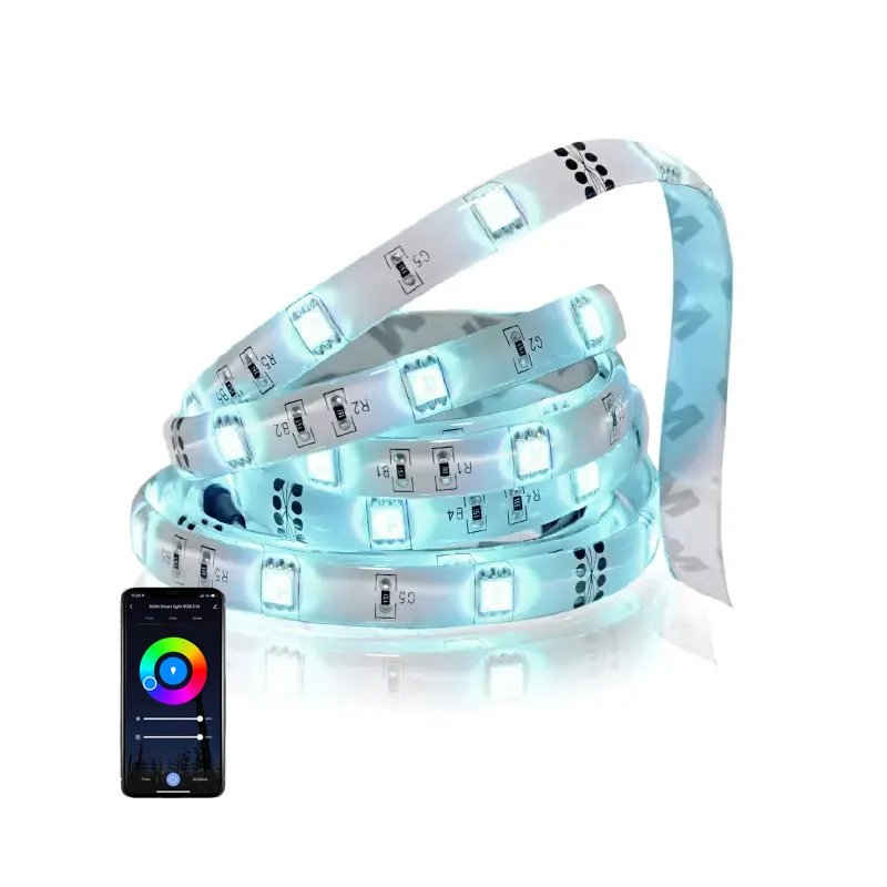 Alternativ bild 0 för SiGN Smart WiFi RGB LED-Slinga Förlängning, 1m