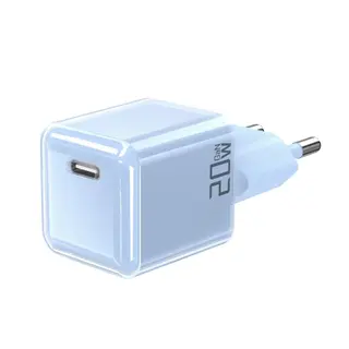Produktfoto för SiGN Snabb Väggladdare PD USB-C 20W - Blå