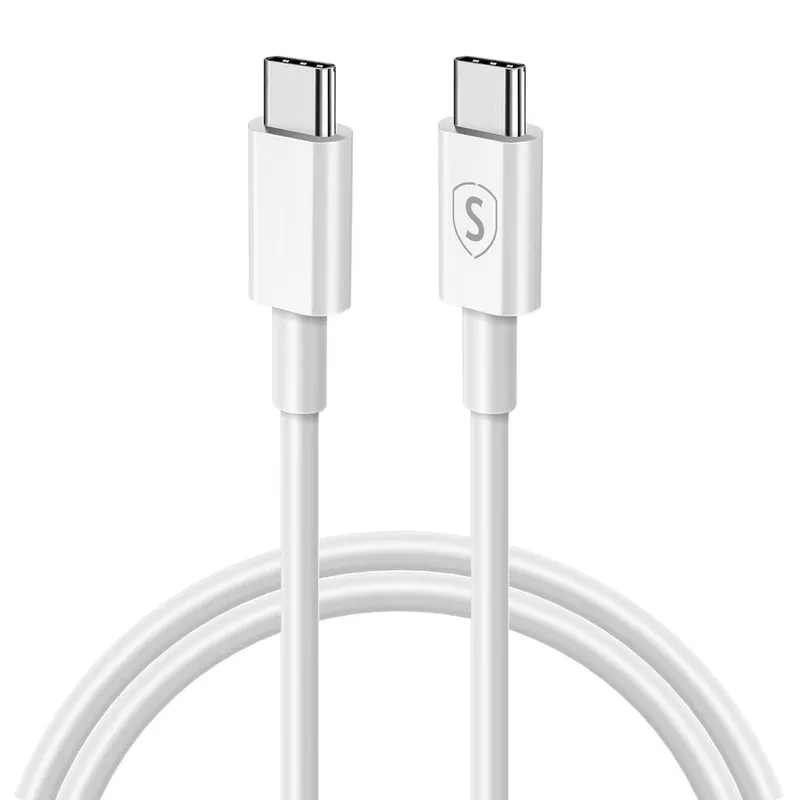 Alternativ bild 0 för SiGN Snabbladdningskabel USB-C till USB-C 60W, 3A, 1m USB-C PD - Vit