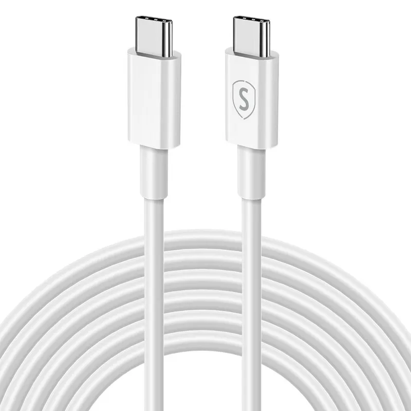 Alternativ bild 0 för SiGN Snabbladdningskabel USB-C till USB-C 60W, 3A, 2m USB-C PD - Vit