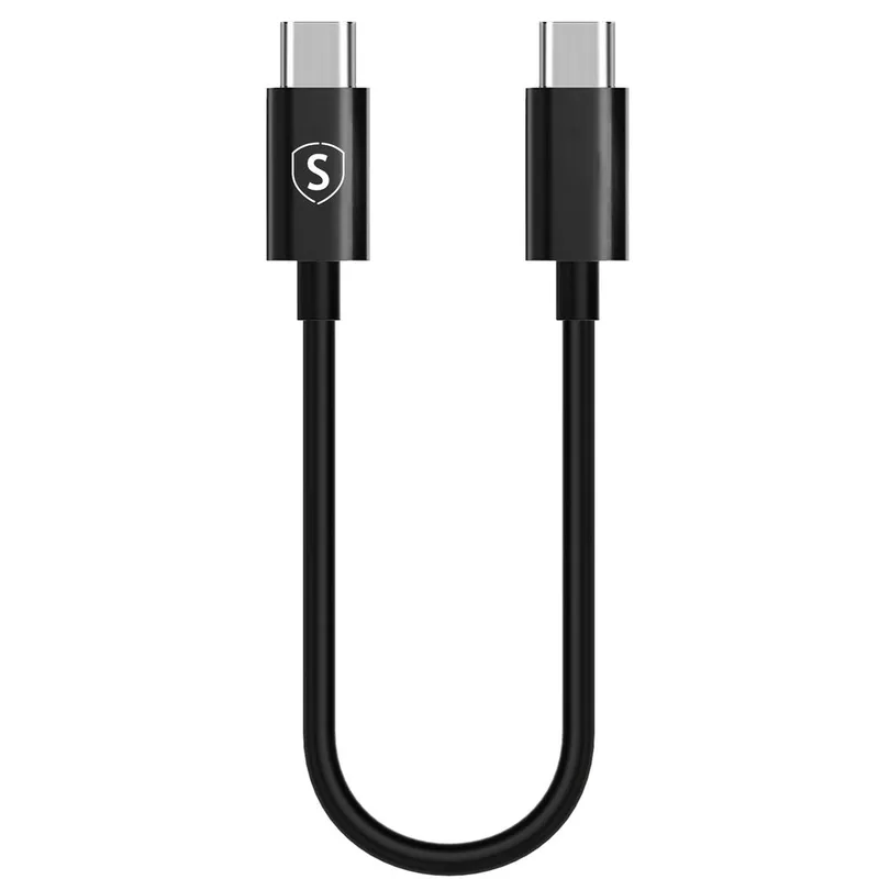 Alternativ bild 0 för SiGN Snabbladdningskabel USB-C till USB-C 60W, 3A, PD, 0.25m - Svart