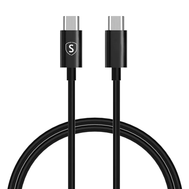Alternativ bild 0 för SiGN Snabbladdningskabel USB-C till USB-C 60W, 3A, PD, 1m - Svart