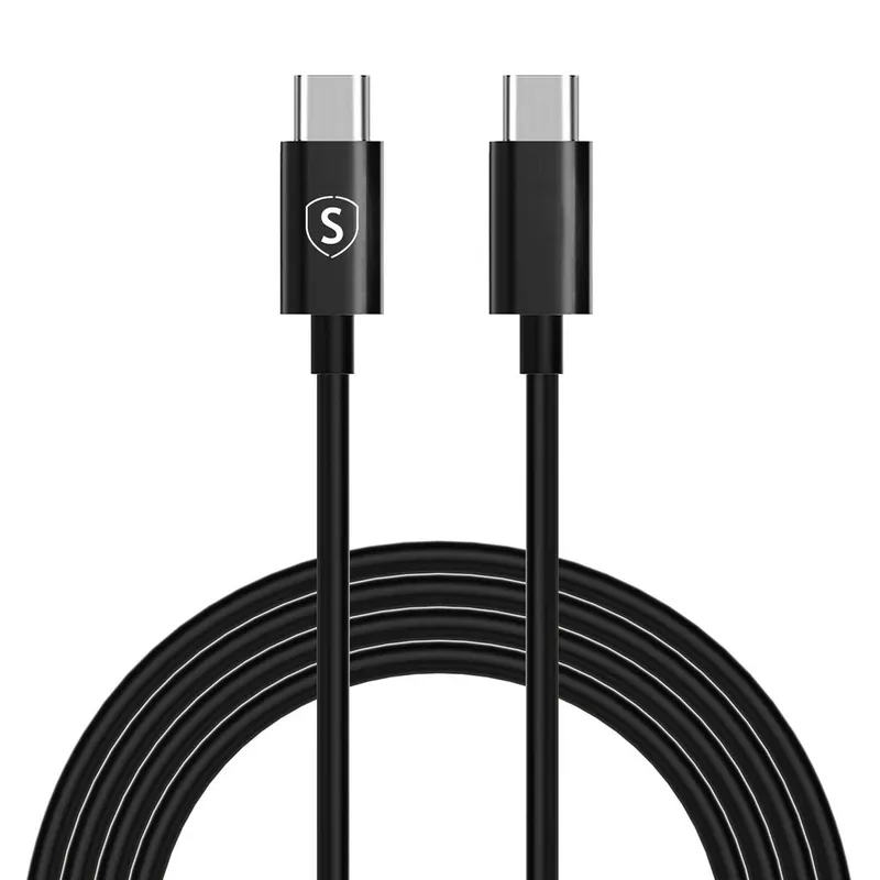 Alternativ bild 0 för SiGN Snabbladdningskabel USB-C till USB-C 60W, 3A, PD, 2m - Svart