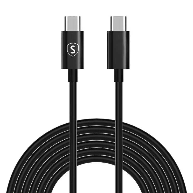 Alternativ bild 0 för SiGN Snabbladdningskabel USB-C till USB-C 60W, 3A, PD, 3m - Svart