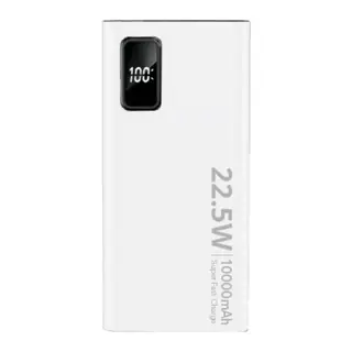 Produktfoto för SiGN Super Powerbank 10000mAh 22.5W - Vit PowerBank - Vit - 10000 mAh