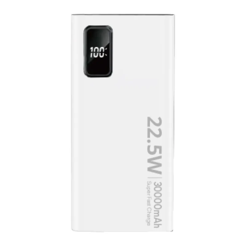 Alternativ bild 0 för SiGN Super Powerbank 30000mAh 22.5W - Vit PowerBank - Vit - 30000 mAh