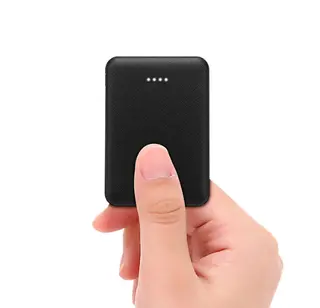 Produktfoto för SiGN Ultratunn Powerbank 5000mAh - Svart