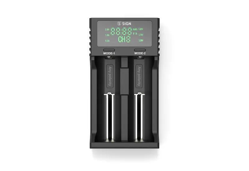 Alternativ bild 0 för SiGN Universal Batteriladdare för AA / AAA / C-batterier (18650)