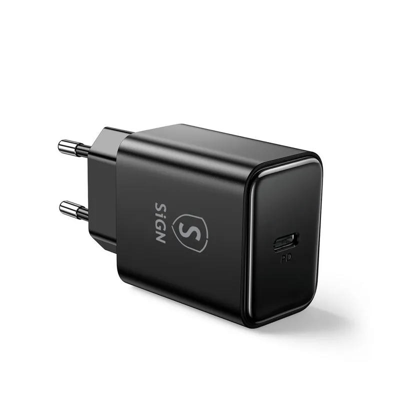 Alternativ bild 0 för SiGN USB-C PD Laddare 20W - Svart