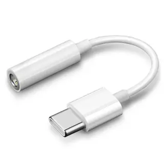 Produktfoto för SiGN USB-C till 3.5mm AUX Adapter - Vit