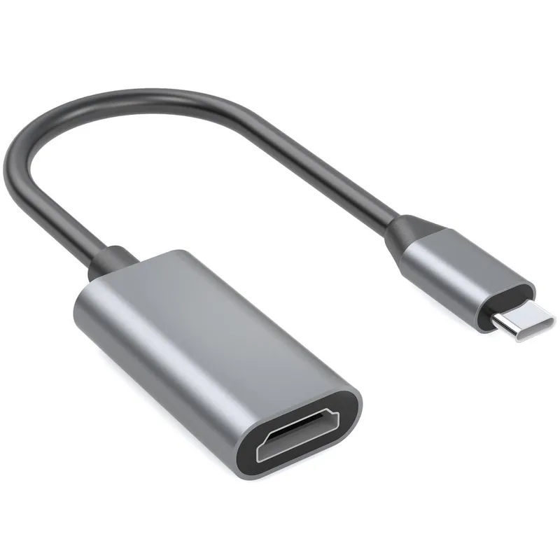 Alternativ bild 0 för SiGN USB-C till HDMI Adapter 5V, 1A - Svart/Grå