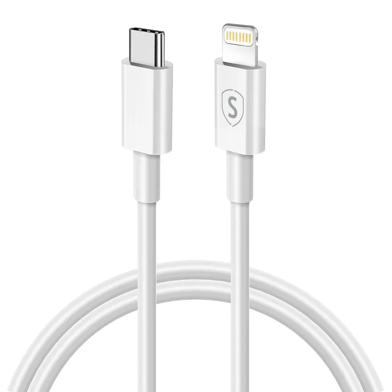 Alternativ bild 0 för SiGN USB-C till Lightning Kabel 2.4A, 1m - Vit