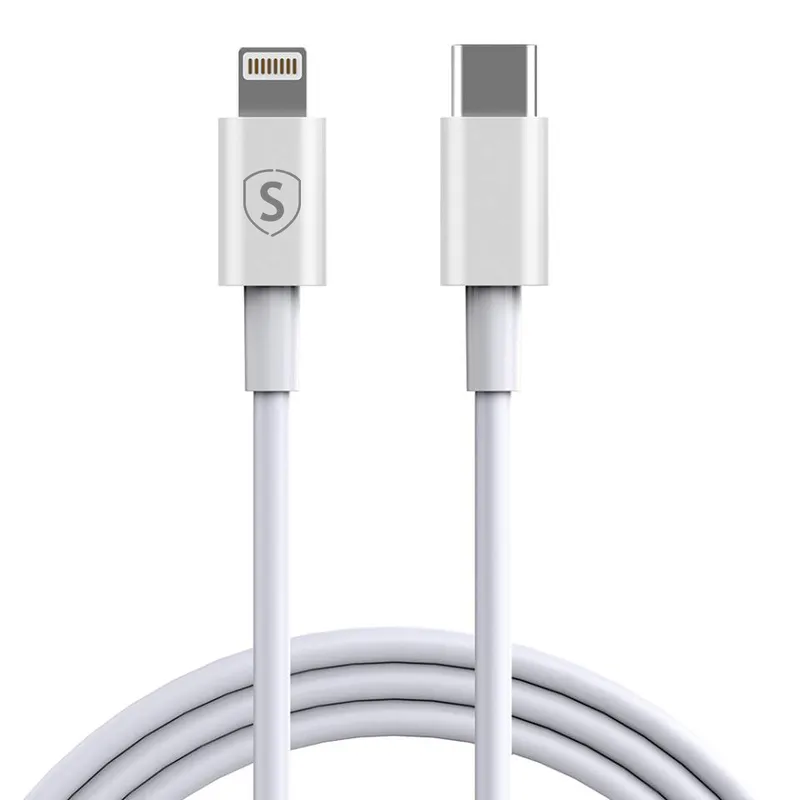 Alternativ bild 0 för SiGN USB-C till Lightning Kabel 2.4A, 1m - Vit