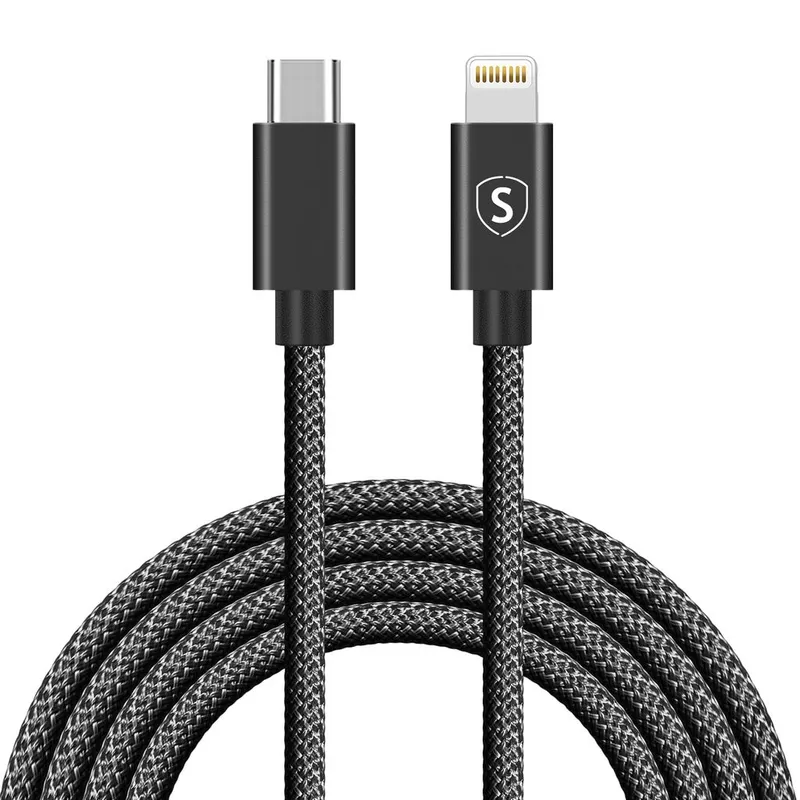 Alternativ bild 0 för SiGN USB-C till Lightning Kabel 20W, 2m - Svart