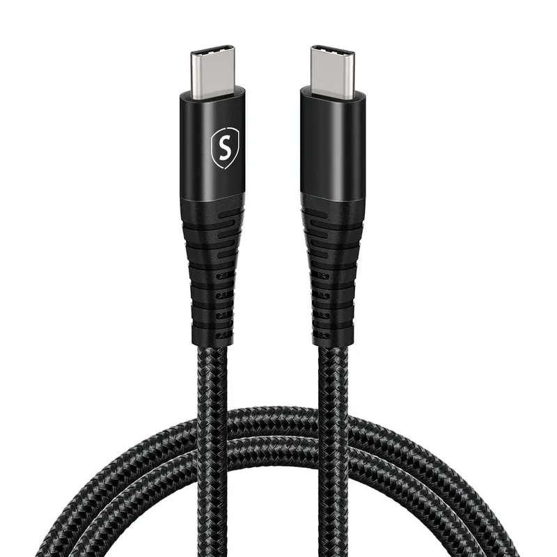 Alternativ bild 0 för SiGN USB-C till USB-C Kabel 5A, 100W, 1m - Svart