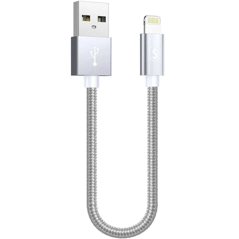Alternativ bild 0 för SiGN USB kabel med Lightning 2.4A, 12W för iPhone, 25cm