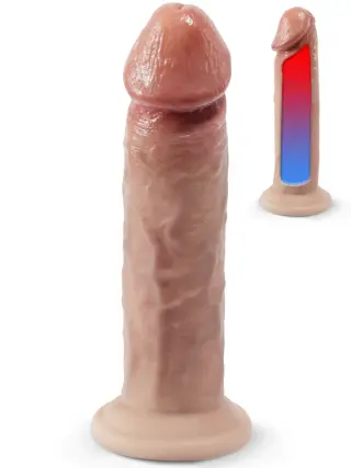 Produktfoto för Silex-D Premium Real Skin 15,4 cm Realistisk dildo