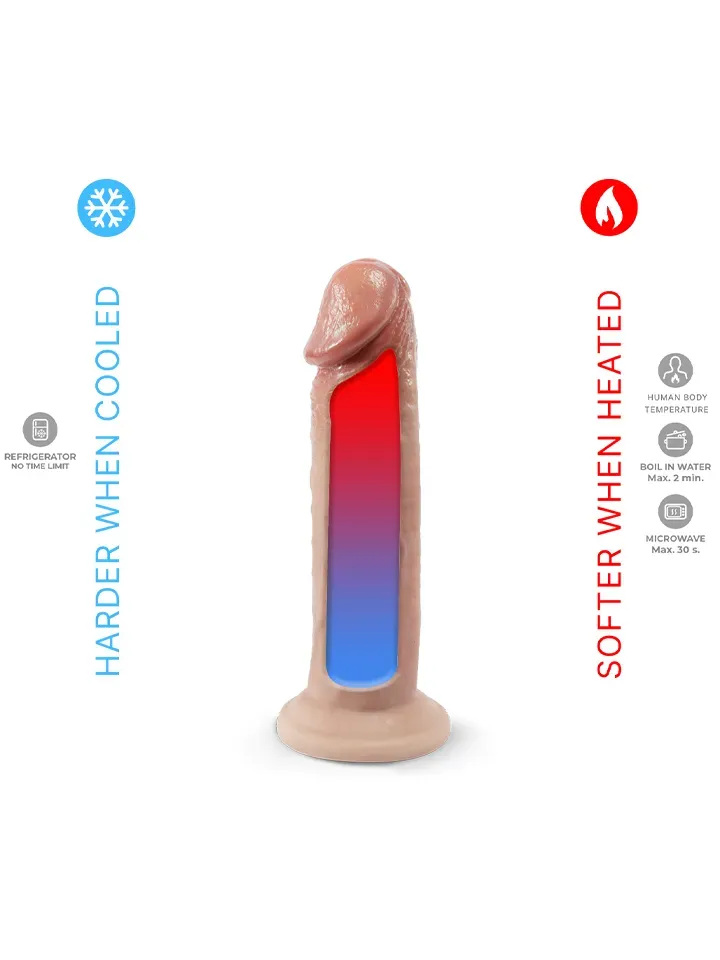 Bild 2 för Silex-D Premium Real Skin 15,4 cm Realistisk dildo