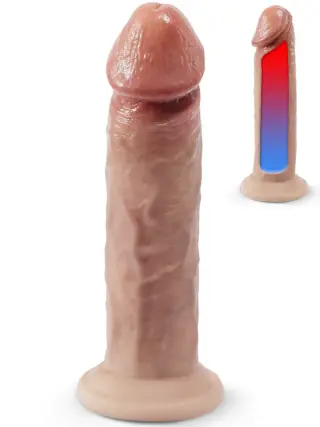 Produktfoto för Silex-D Premium Real Skin 19 cm Realistisk dildo