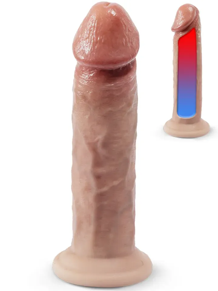 Bild 1 för Silex-D Premium Real Skin 19 cm Realistisk dildo