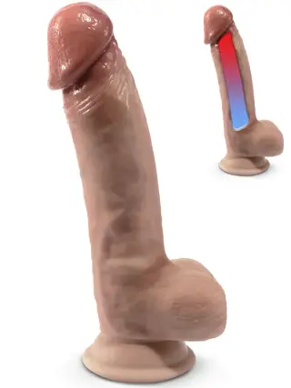 Produktfoto för Silex-D Premium Real Skin 21 cm Realistisk dildo